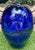 Rare Large Kent F. Ipsen Cobalt Blue Studio Glass Vase, Signed & Dated 1977 – Richmond Va • 15¼" For Sale - Image 14 of 18