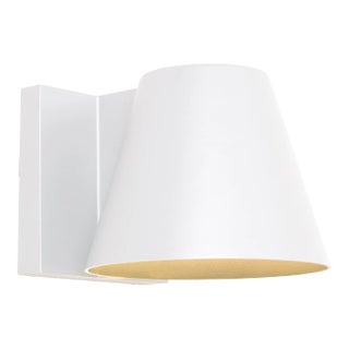 Visual Comfort Modern Bowman 6 Outdoor Wall LED White For Sale