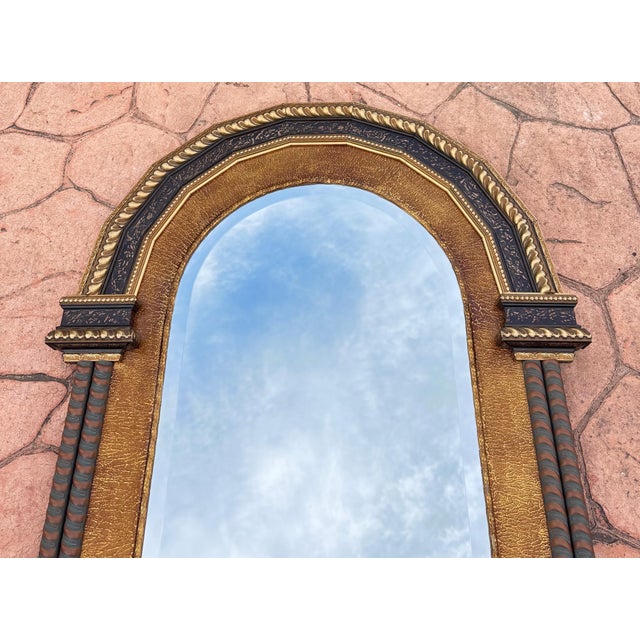 Late 20th Century Wall Mirror Neoclassical Style For Sale - Image 10 of 10