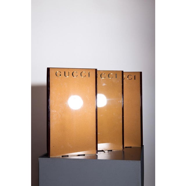 Metal Vintage Displays from Gucci, 1960, Set of 3 For Sale - Image 7 of 7
