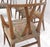 Wood Tommy Parzinger Light Walnut Dining Chairs Lenor Larsen Upholstery MINT - Set of 6 For Sale - Image 7 of 12
