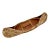 Excellent Large Size Antique Hand Made Maine Indian Tree Bark Canoe Model - 22 Inches Long For Sale