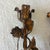 Metal Antique Italian Gilded Tole Candlesticks For Sale - Image 7 of 8