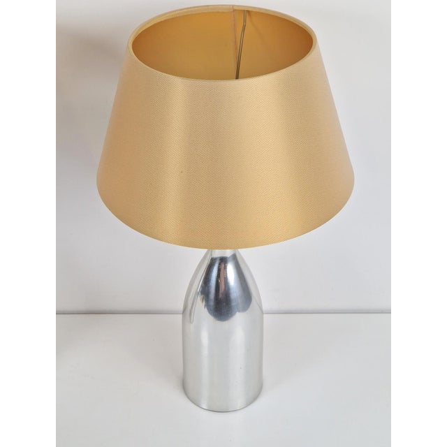 Vintage Alu Bottle Table Lamp from Ikea, 1980s, Set of 2 For Sale - Image 9 of 10