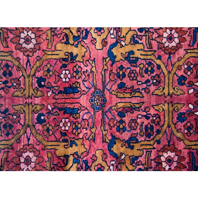 Early 20th Century Persian Lilihan Rug For Sale - Image 12 of 14