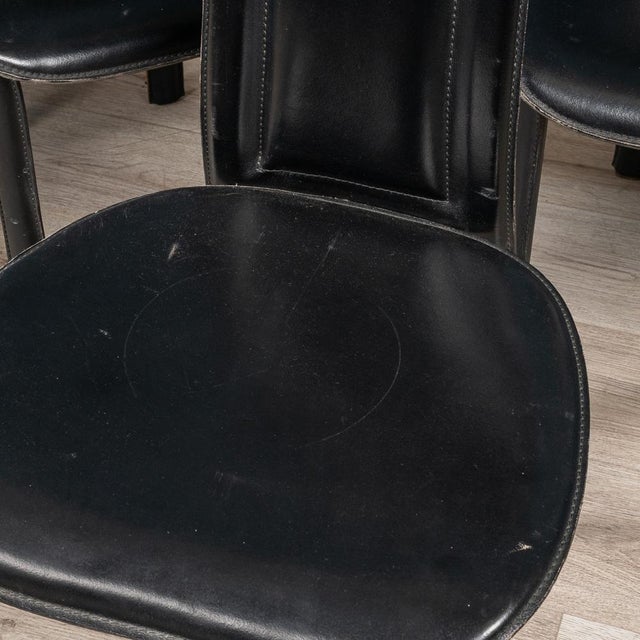 Italian Alice Dining Chairs by Giorgio Cattelan for Emmepi, 1984, Set of 4 For Sale - Image 10 of 18