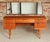 Mid Century teak dressing table by Austinsuite, circa 1960s. 5 drawers with carved teak handles. Excellent restored...