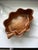 Mid Century Monkey Pod Wood Hawaiian Leaf Shaped Bowl For Sale - Image 4 of 9