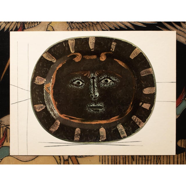 The School of Paris 1955 Set of 12 Prints of Picasso's Ceramic Platters For Sale - Image 3 of 16