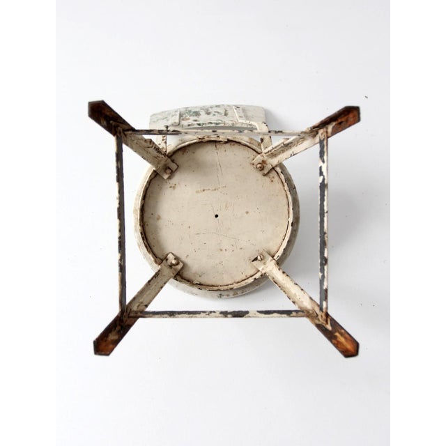 Vintage Child's Wood and Metal School Chair For Sale - Image 11 of 11