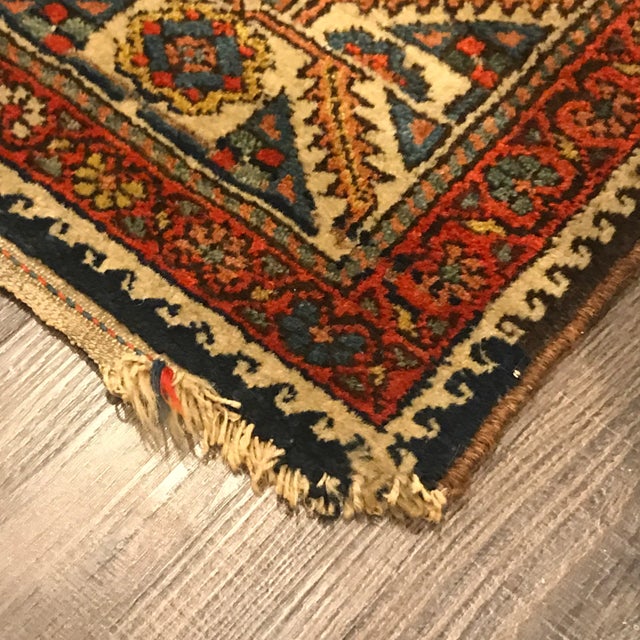 Early 20th Century Antique Malayer Rug -- 3’5” X 4’7” For Sale - Image 10 of 13