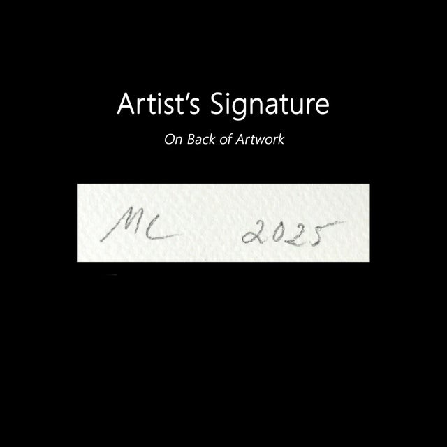 Paper Blue Flowers From the Garden - Still Life Collage Mixed Media Artwork on Paper Original Artwork by Maria C Bernhardsson For Sale - Image 7 of 7