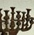 Milton Hebald, Milton Hebald Mid Century Bronze Menorah Sculpture WPA Artist Modernist Judaica, 1969 For Sale - Image 12 of 15