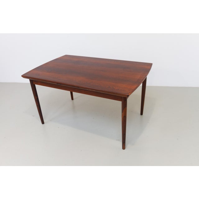 Danish Modern Extendable Rosewood Dining Table, 1960s For Sale - Image 6 of 18