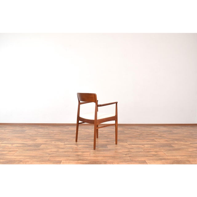 Danish Teak Dining Chairs by Henning Kjærnulf for Korup Stolefabrik, 1960s, Set of 2 For Sale - Image 11 of 17