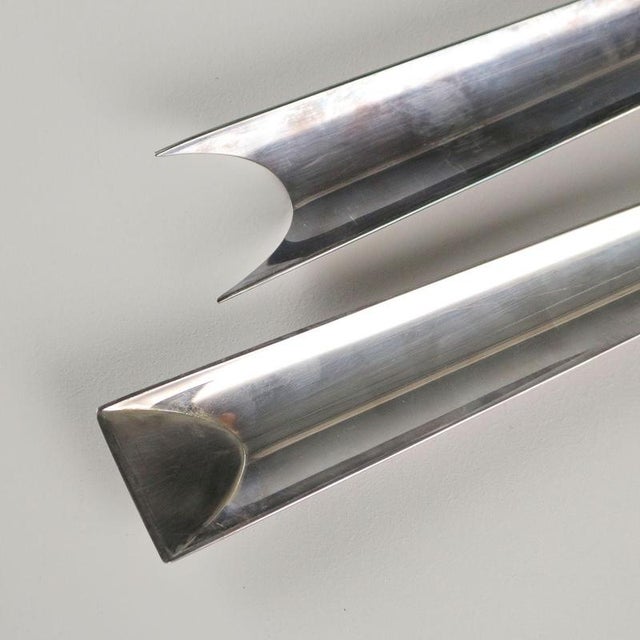 Union Salad Servers by Lino Sabattini, 1975 For Sale - Image 3 of 9