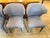 Baker Furniture Company Baker Furniture Luxe Collection "Lapel" Fabric Dining Chairs - Set of 4 For Sale - Image 4 of 10