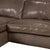 Brown Valentino Corner Sofa and Ottoman in Brown Leather from Machalke, Set of 2 For Sale - Image 8 of 18