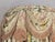 Wood Art Deco French Chintz Bed Crown Canopy with Silk Lining and Original Passementerie, 1920s For Sale - Image 7 of 17