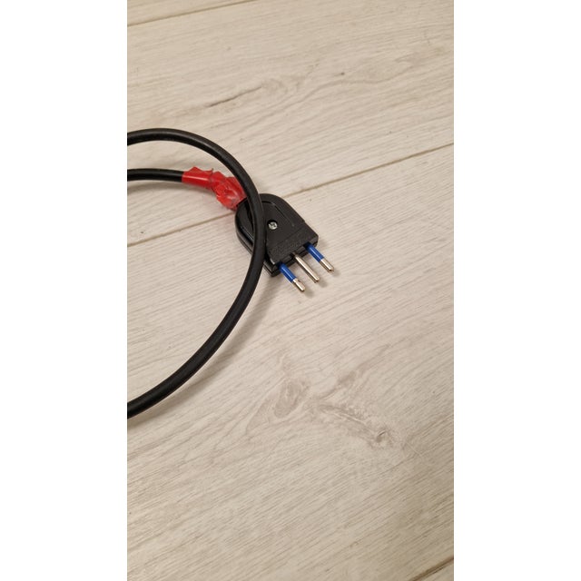 Black Chrome Halogen Floor Lamp with Black Marble Base, 1970s For Sale - Image 8 of 11