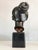 Pair of Vietnamese Bronze Bust Sculptures Nguyen Thanh Le Attribution Luxury Asian Art | Mid-Century Patinated Bronze Circa 1950’s For Sale In Chicago - Image 6 of 12