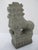 Mid 20th Century Chinese Carved Stone Foo Dog Guardian Lion With Rattling Ball Statue For Sale - Image 5 of 10