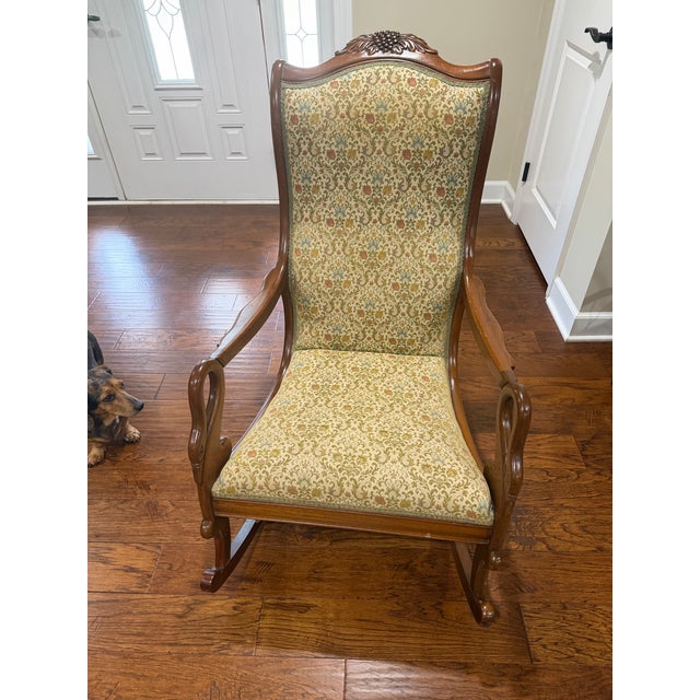 Mid Century Gooseneck Rocker For Sale - Image 6 of 12