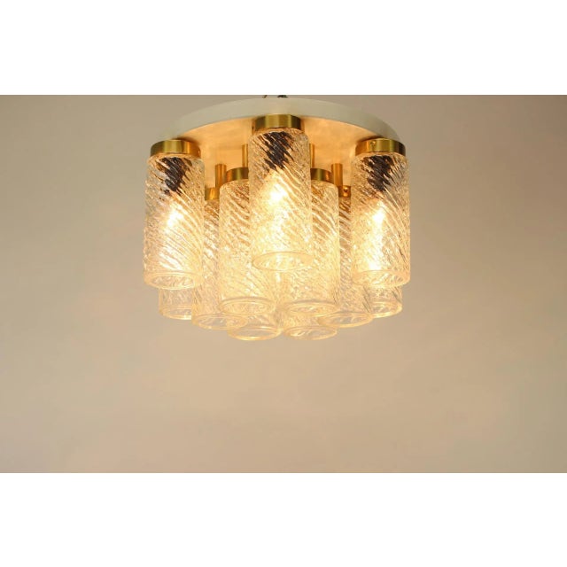 Ceiling Light attributed to Napako, Czechoslovakia, 1970s For Sale - Image 9 of 13