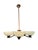 Five Arm Pendant Light by Paaavo Tynell for Oy Taito Ab, 1940s For Sale - Image 11 of 15