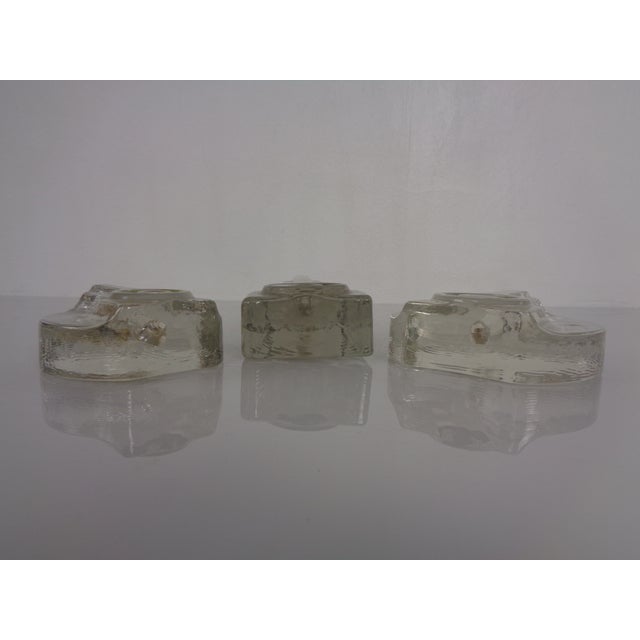 Pop Art Glass Vases by H. Düsterhaus for Walther-Glas, Germany, 1960s, Set of 3 For Sale - Image 9 of 11