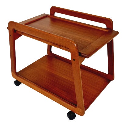 Vintage Danish Trolley in Teak from Sika Mobler, 1960s For Sale