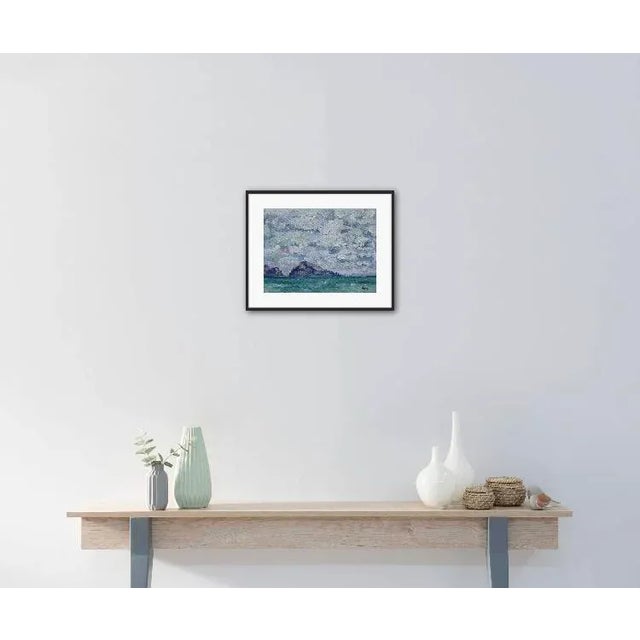 Clouds Over Turtle Island, Impressionist Oil Painting Plein Air For Sale In Reno/Lake Tahoe - Image 6 of 8