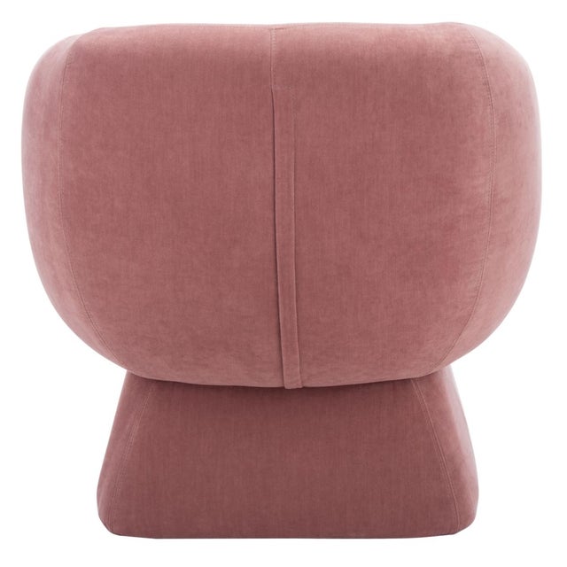 Rose Kiana Modern Accent Chair - Dusty Rose For Sale - Image 8 of 8