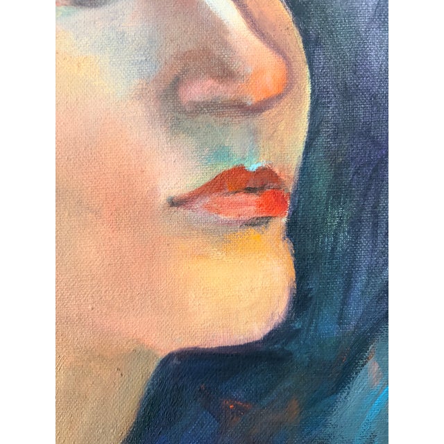 1961 Portrait of a Lady, by Estee Shore For Sale - Image 9 of 12