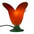 Glass Tullip Table Lamp from Vandeheg, Netherlands For Sale - Image 6 of 6