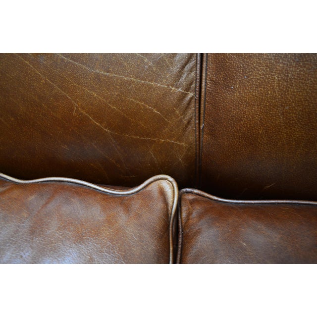Ralph Lauren Leather Sofa For Sale - Image 9 of 18