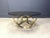 1970s Vintage Brass Coffee Table with Glass by Knut Hesterberg, 1970s For Sale - Image 5 of 15