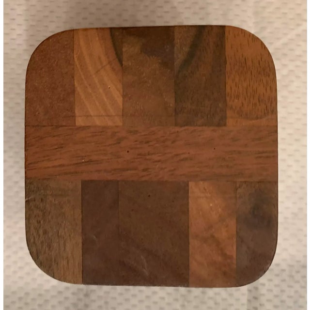 Mid 20th Century Decorative Wood Box For Sale - Image 9 of 10