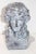Victorian Artisan Bust of Victorian Girl Long Hair Tied in a Bow For Sale - Image 3 of 12