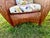 Vintage Pottery Barn Malabar Wicker Lounge Chairs - A Pair For Sale - Image 11 of 12