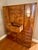 Henredon 1980s Henredon Gentleman's Chest / Highboy Dresser -- Bookmatched Diamond Veneer For Sale - Image 4 of 4