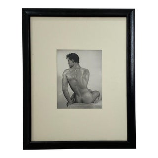 Bruce of La Photograph, Seated Male From Back For Sale