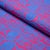 Schumacher Schumacher Bosphorus Hand Block Fabric In Fuchsia & Blue For Sale - Image 4 of 5