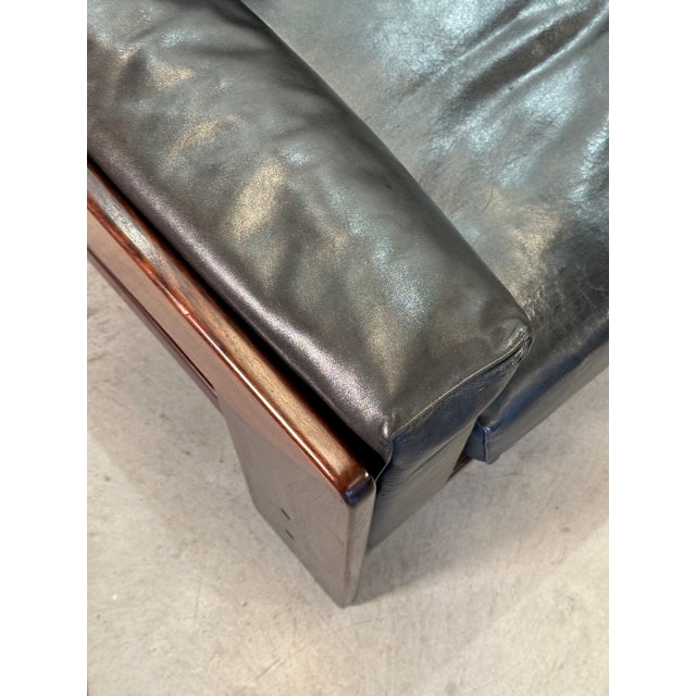 Bastiano Leather Sofa by Afra and Tobia Scarpa for Gavina, 1960s For Sale - Image 11 of 16