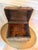 Wood Vintage Asian Woven Bamboo and Wicker Mini Chest With Handle For Sale - Image 7 of 8