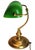 Victorian Student Desk Lamp with Racing Green Glass Shade and Switch For Sale - Image 9 of 14
