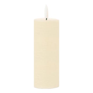 FIA Wick Ivory Pillar Candle (Set of 4) For Sale