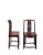 Pair Antique Chinese Blue Eye Side Chairs For Sale In Greensboro - Image 6 of 12