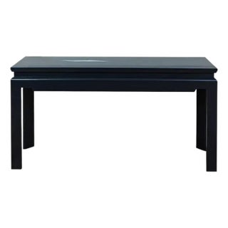 Custom Sizing of Our Modern Ming Console Table Lacquered For Sale