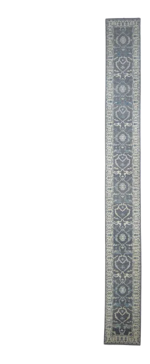 Turkish Oushak Rug Runner 2'11" x 26'10"
